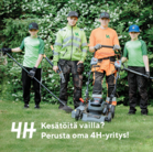 Yrityksen työllistäminen painottuu kesäaikaan.